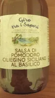 Salsa di pomodoro ciliegino siciliano al basilico