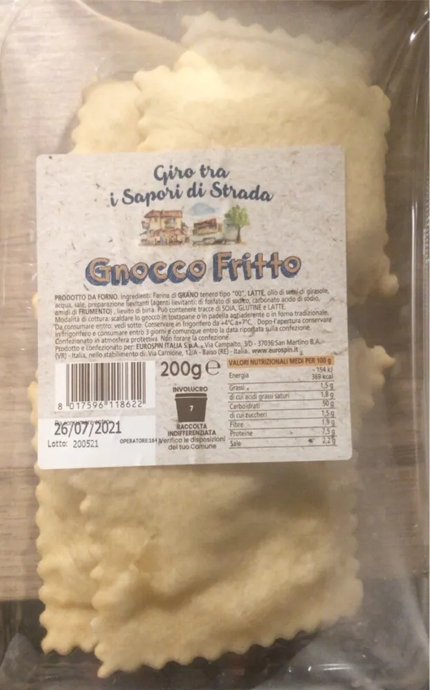 Gnocco fritto