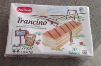 Trancino con crema al latte