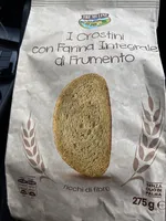 Crostini con farina integrale di frumento