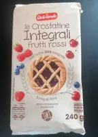 le crostatine integrali frutti rossi