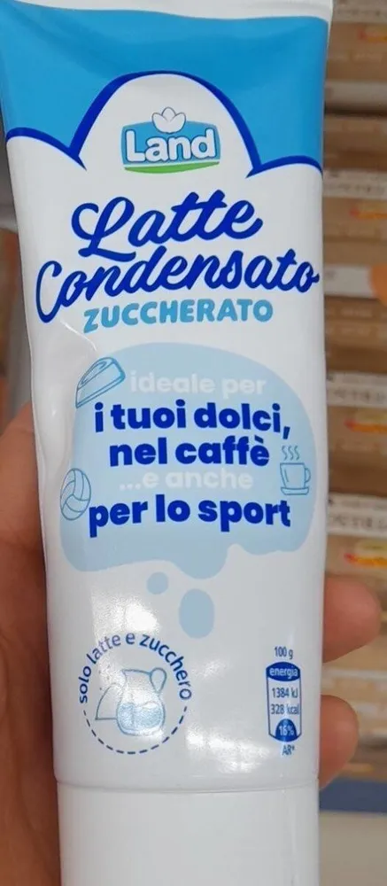 Latte condensato zuccherato
