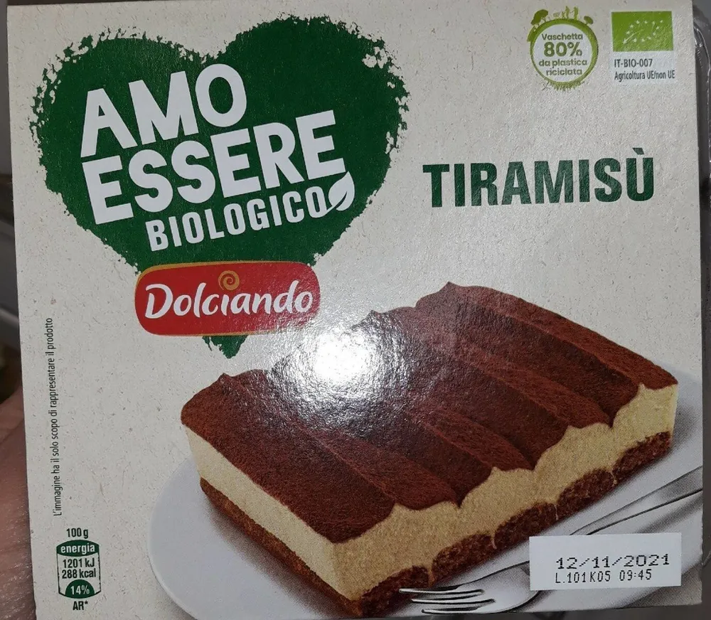 Tiramisù biologico