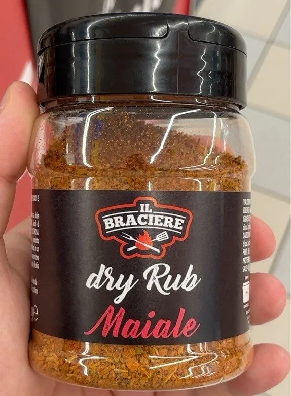 dry rub maiale