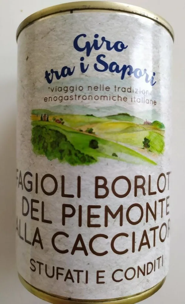 Fagioli borlotti del Piemonte alla cacciatora