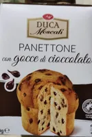 Panettone con gocce di cioccolato