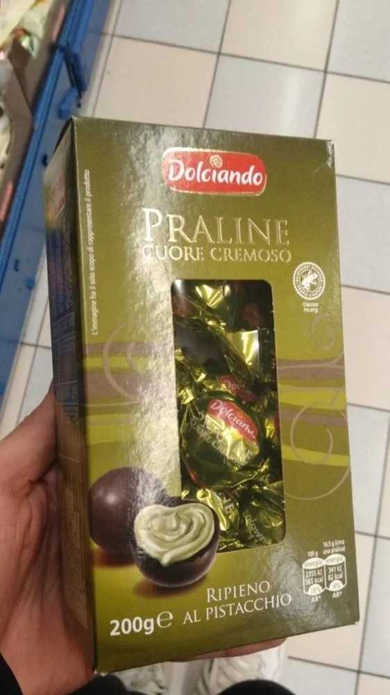 Praline cuore cremoso
