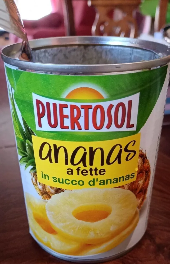 Ananas a fette