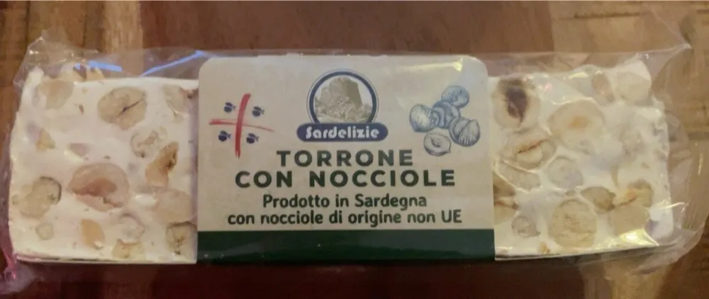 Torrone Con Nocciole