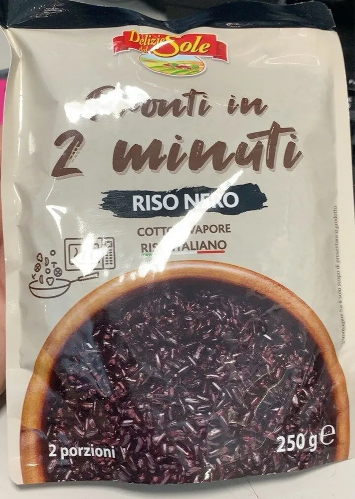 Pronti in due minuti Riso nero