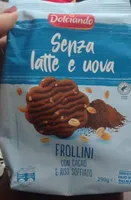 Frollini con cacao Senza latte e uova