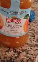 Marmellata albicocca senza zuccheri aggiunti