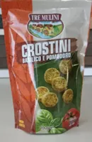 Crostini basilico e pomodoro