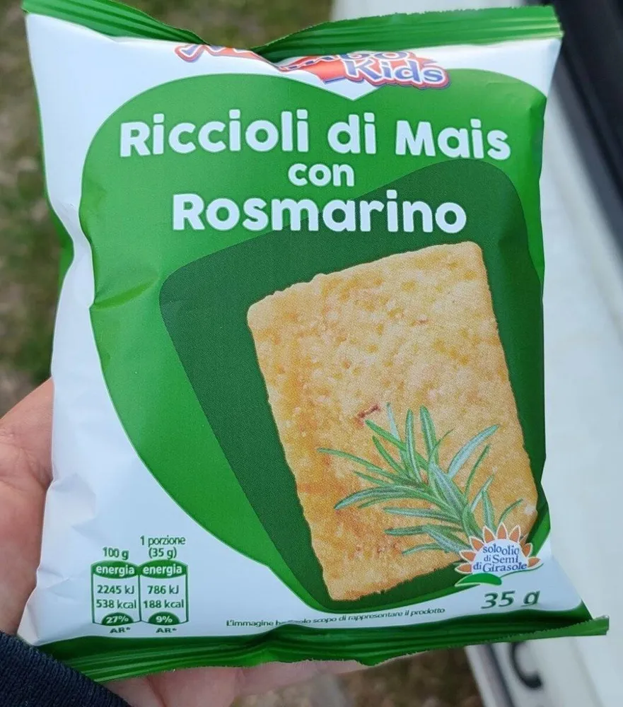 Riccioli di Mais con Rosmarino