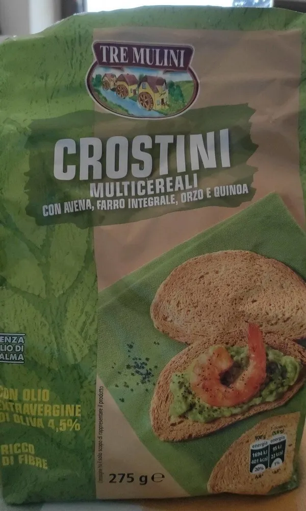 Crostini multicereali