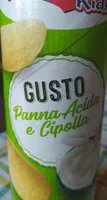 Patatine Panna acida e cipolla