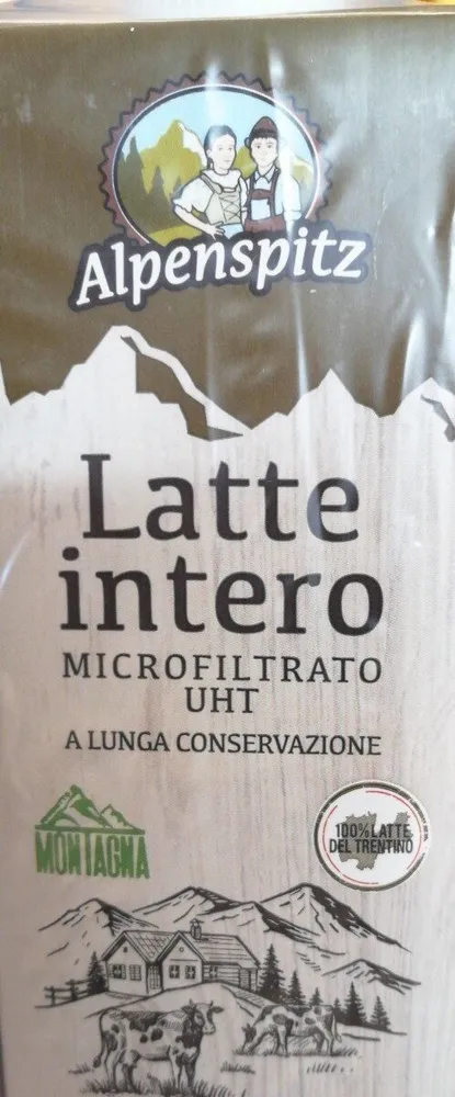 Latte intero microfiltrato alpenspitz