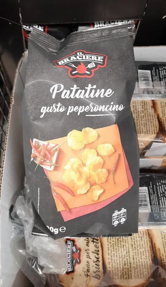Patatine gusto peperoncino