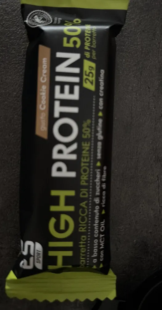 High protein Cookie Cream