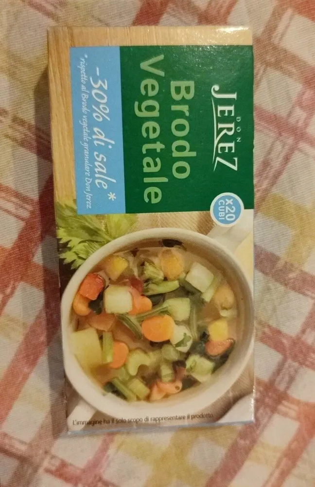 Don Jerez brodo vegetale