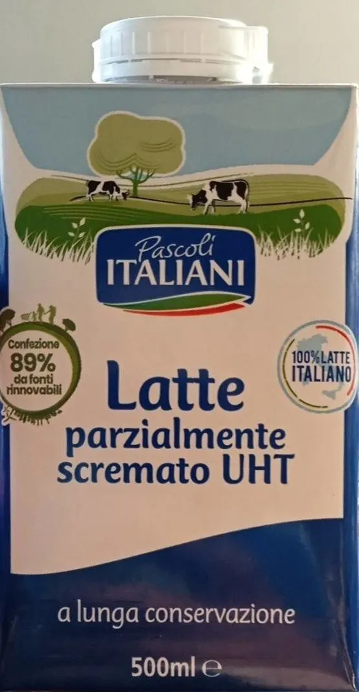 Latte parzialmente scremato UHT