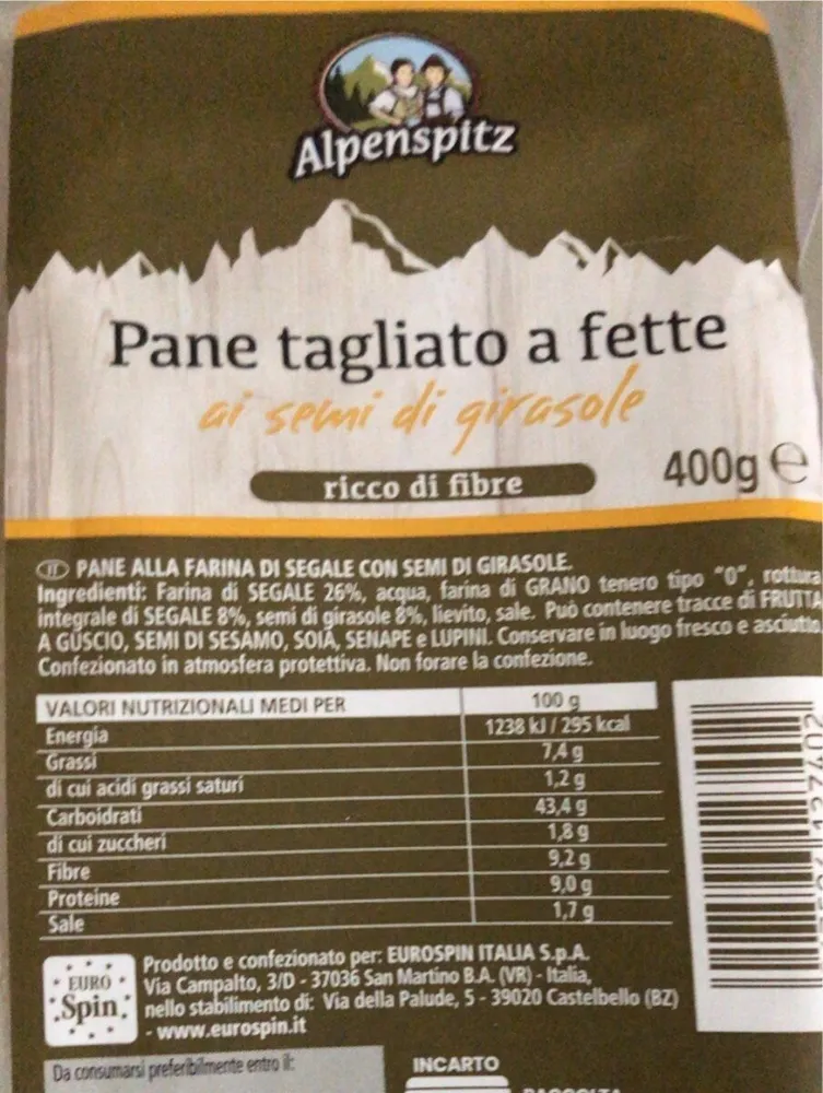 Pane segale