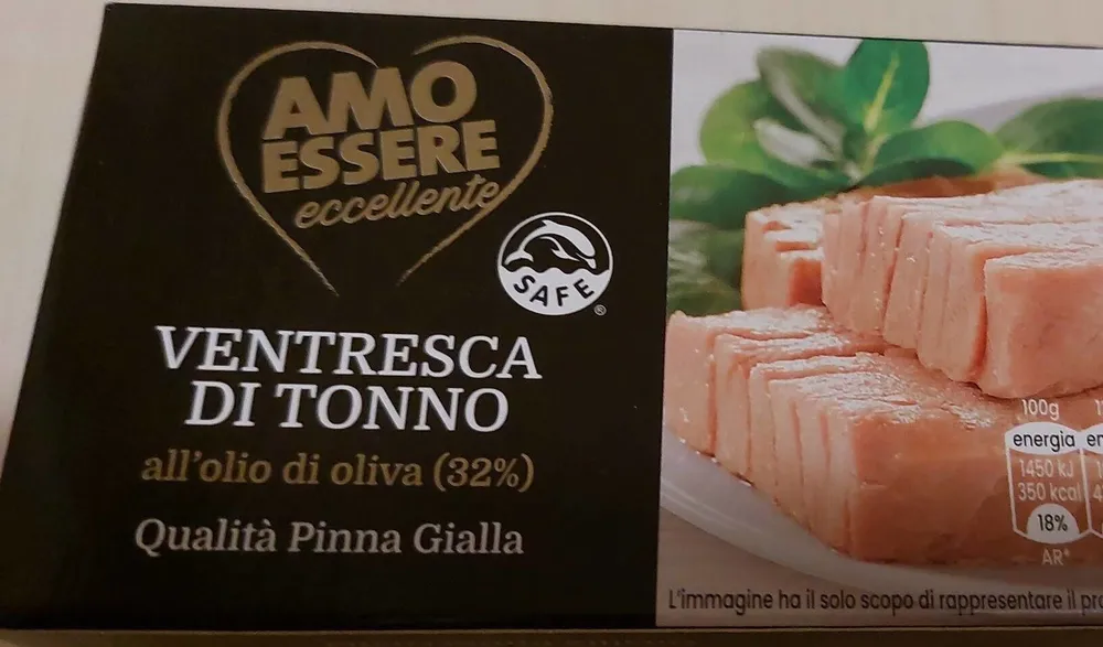 Ventresca di tonno all'olio d'oliva