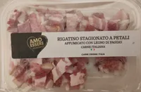 Rigatino stagionato a petali affumicato con legno di faggio