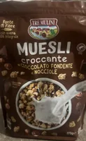 Muesli croccante al cioccolato fondente e nocciole