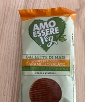 Gallette di mais al caramello salato