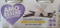 Yogurt magro alla vaniglia senza lattosio