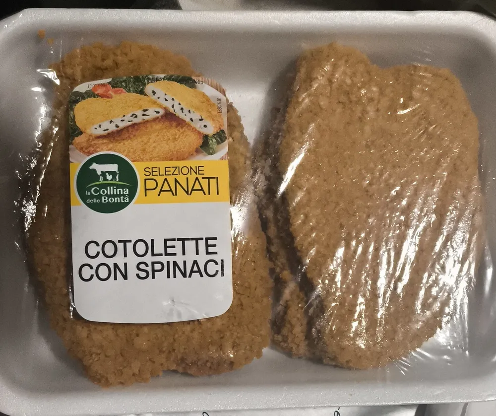 Cotolette Con Spinaci