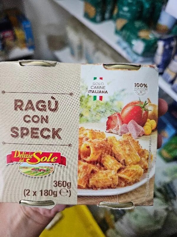 Ragu con Speck