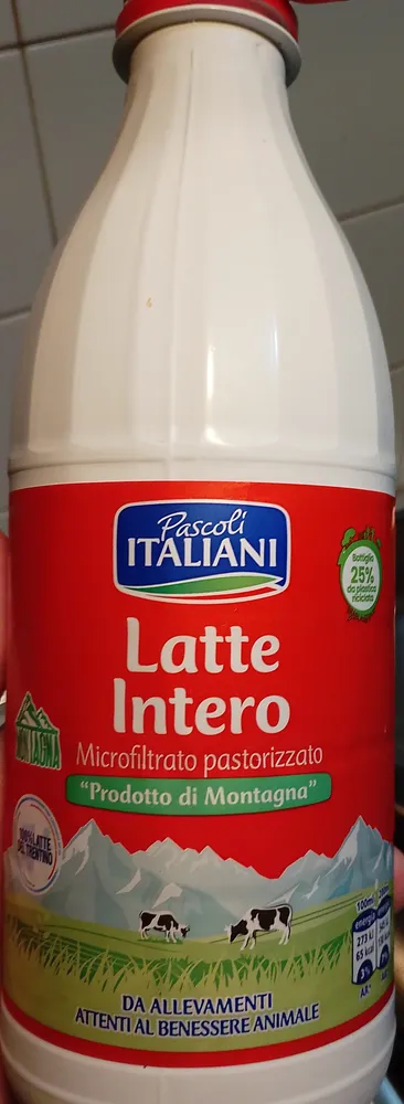 Latte intero microfiltrato pastorizzato