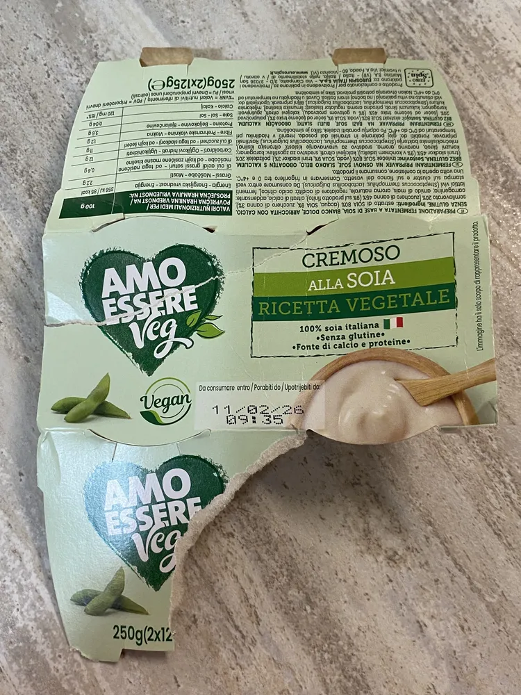 Cremoso alla soia Amo Essere Veg