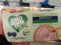 Cremoso alla soia mirtillo