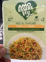 Mix al vapore riso al curry