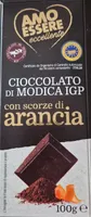 Cioccolato di Modica IGP con scorze di arancia