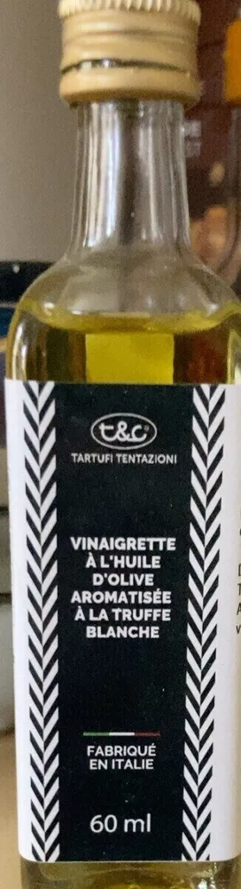 Vinaigrette huile truffe
