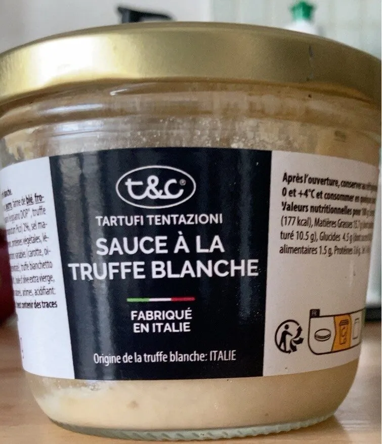 Sauce a la truffe blanche