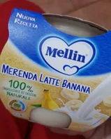 Merenda latte banana Mellin