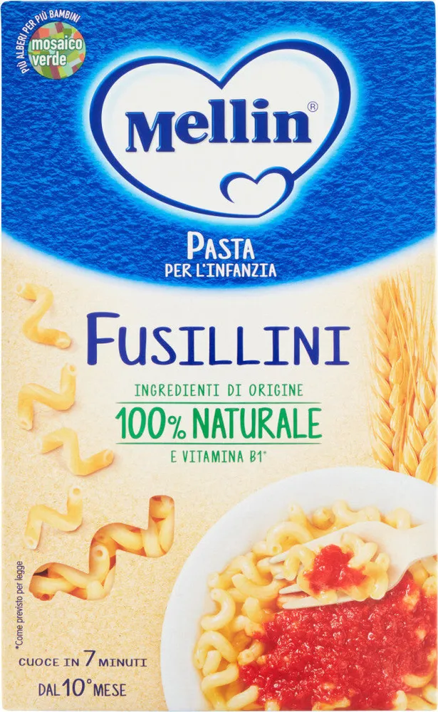 Pasta pe l'infanzia fusillini