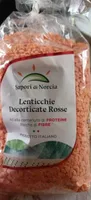 Lenticchie decorticate rosse