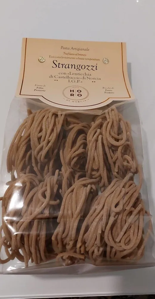 Strangozzi con lenticchie