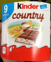 Kinder Country - 9 barres
