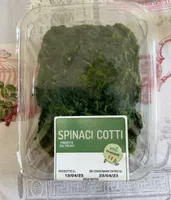 Spinaci cotti
