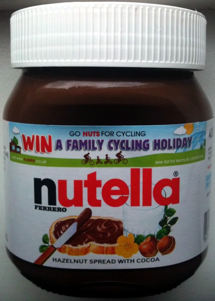 Nutella Hazelnut Spread With Cocoa