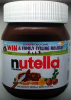 Nutella Hazelnut Spread With Cocoa