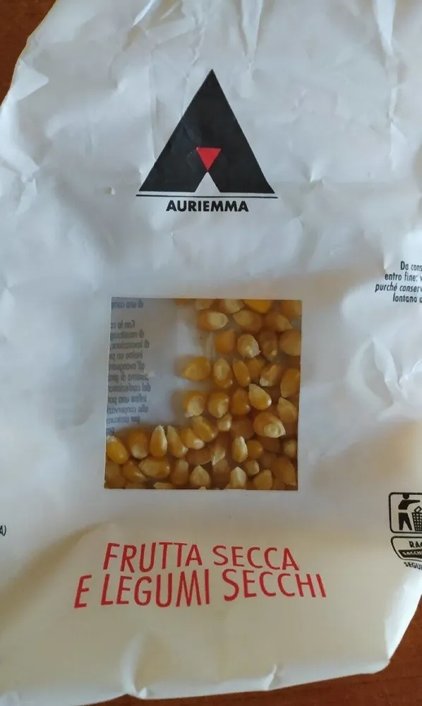 Frutta secca e legumi secchi
