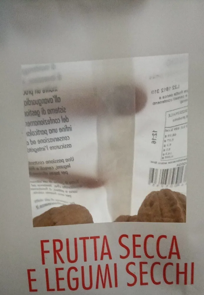 Frutta secca e legumi secchi